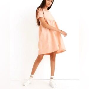 Madewell Allie linen mini dress